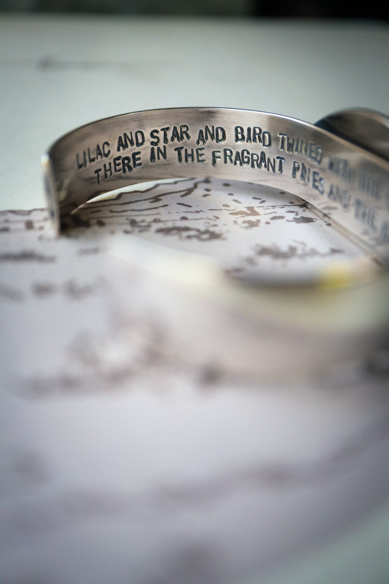 the Lilac Sunset Cuff