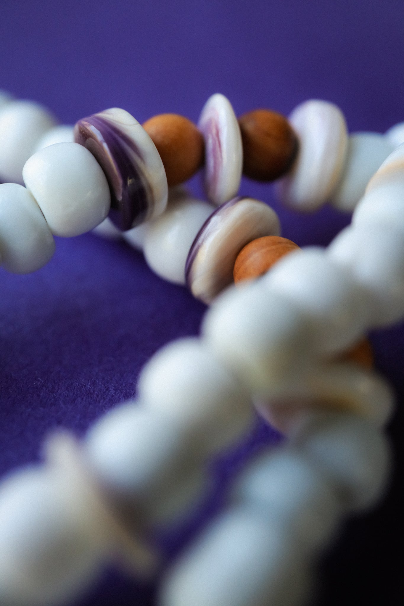 the Lilac Waves Necklace