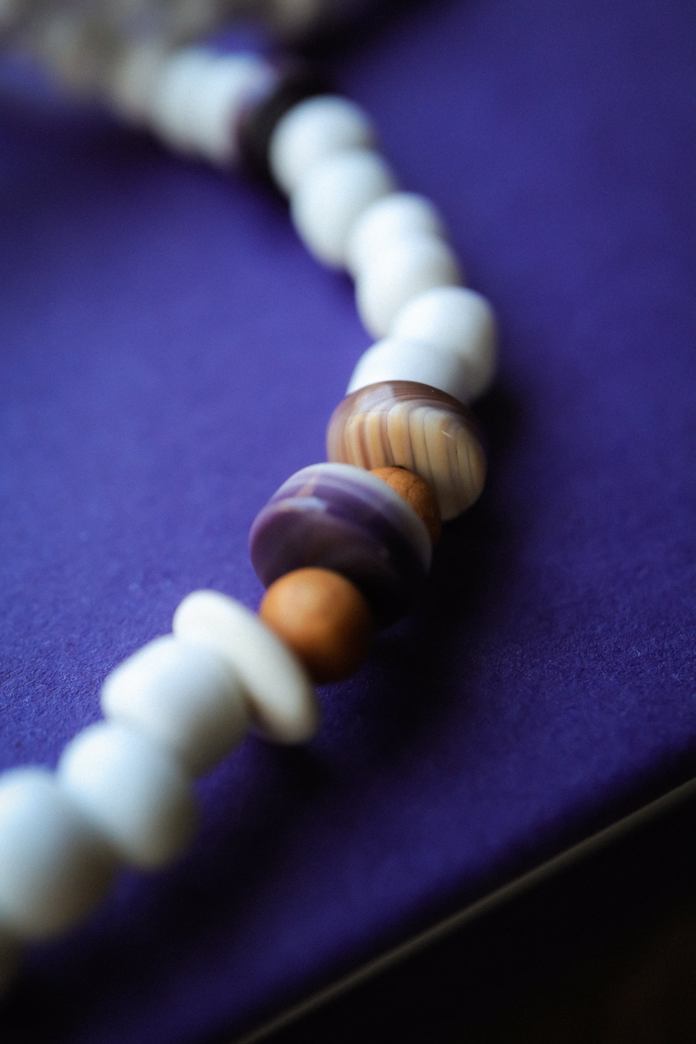 the Lilac Waves Necklace
