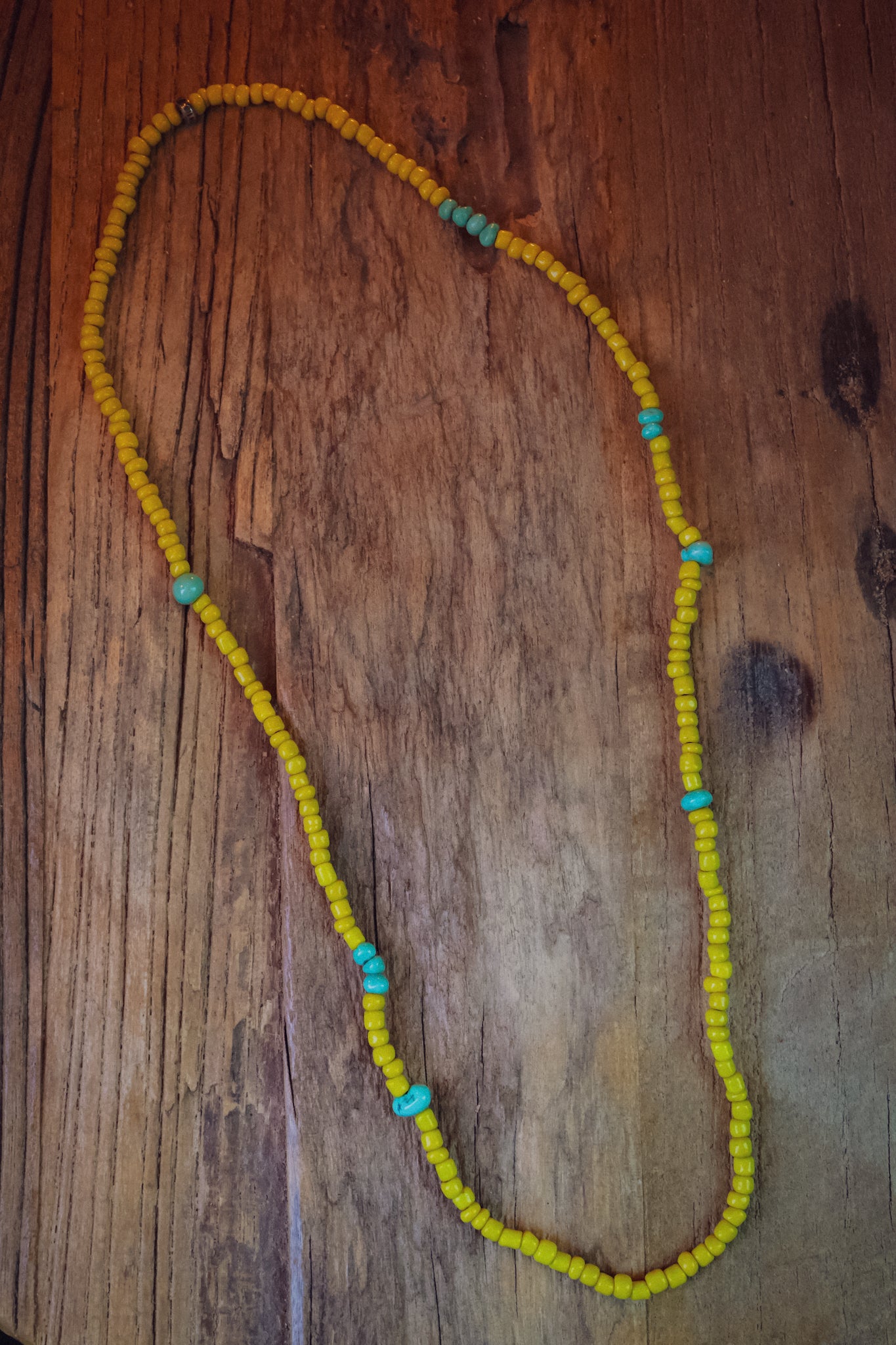 the Chartreuse Turquoise Necklace