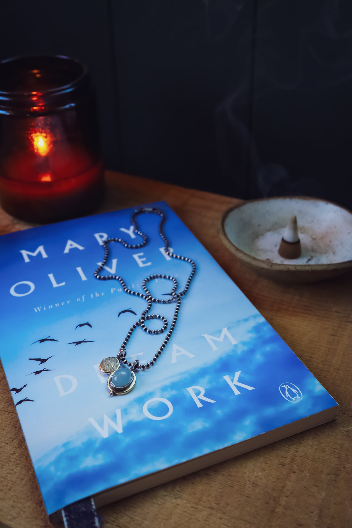 the Blue Moon Necklace