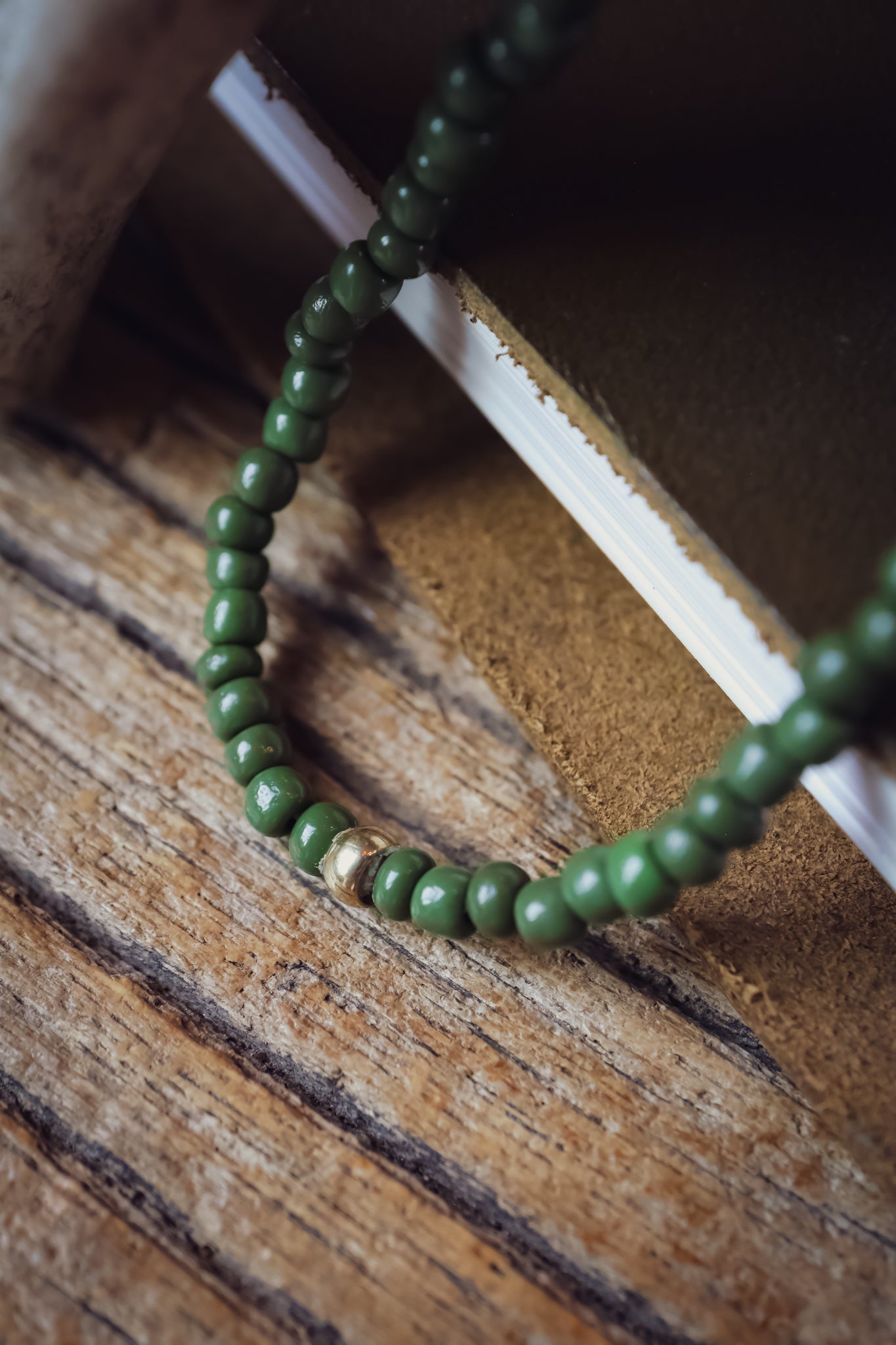 the Elk Wisdom Beaded Necklace