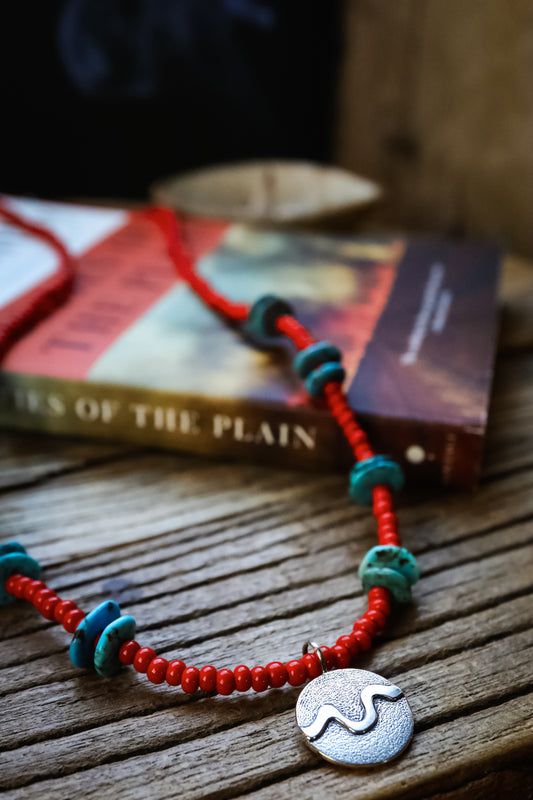 the Wild River Beaded Necklace
