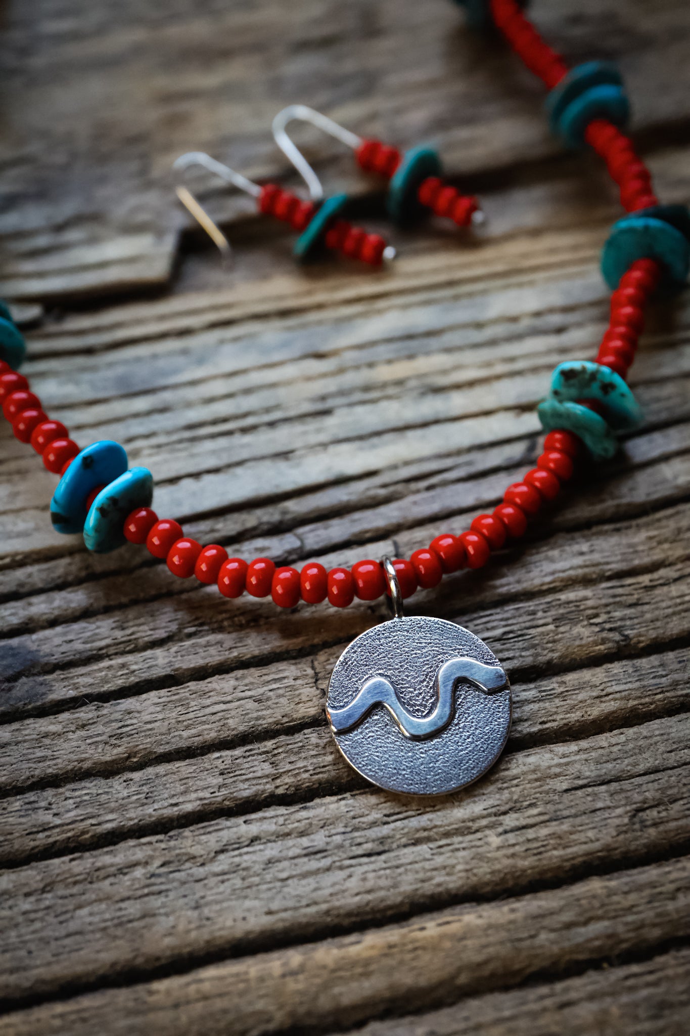 the Wild River Beaded Necklace