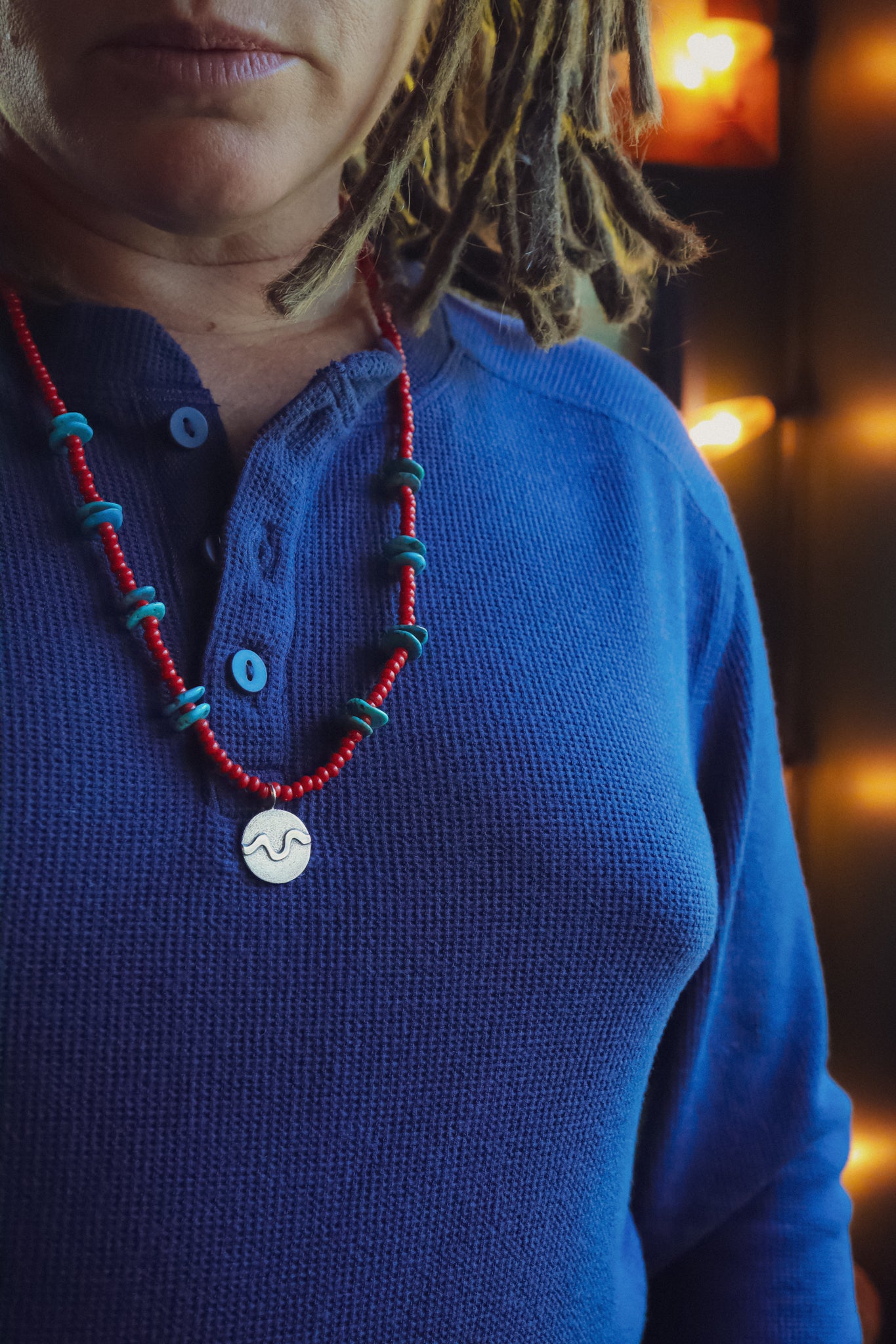 the Wild River Beaded Necklace
