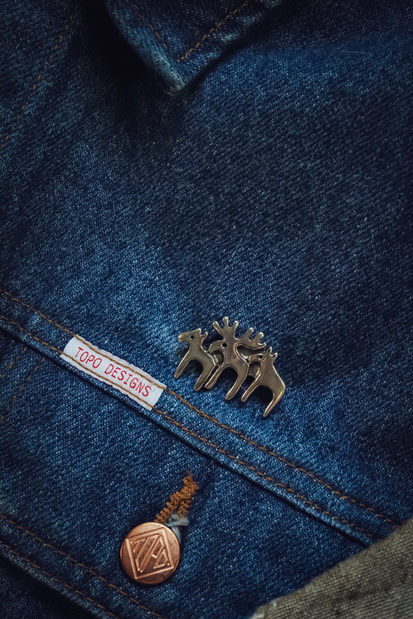 the Moose Medicine Pin