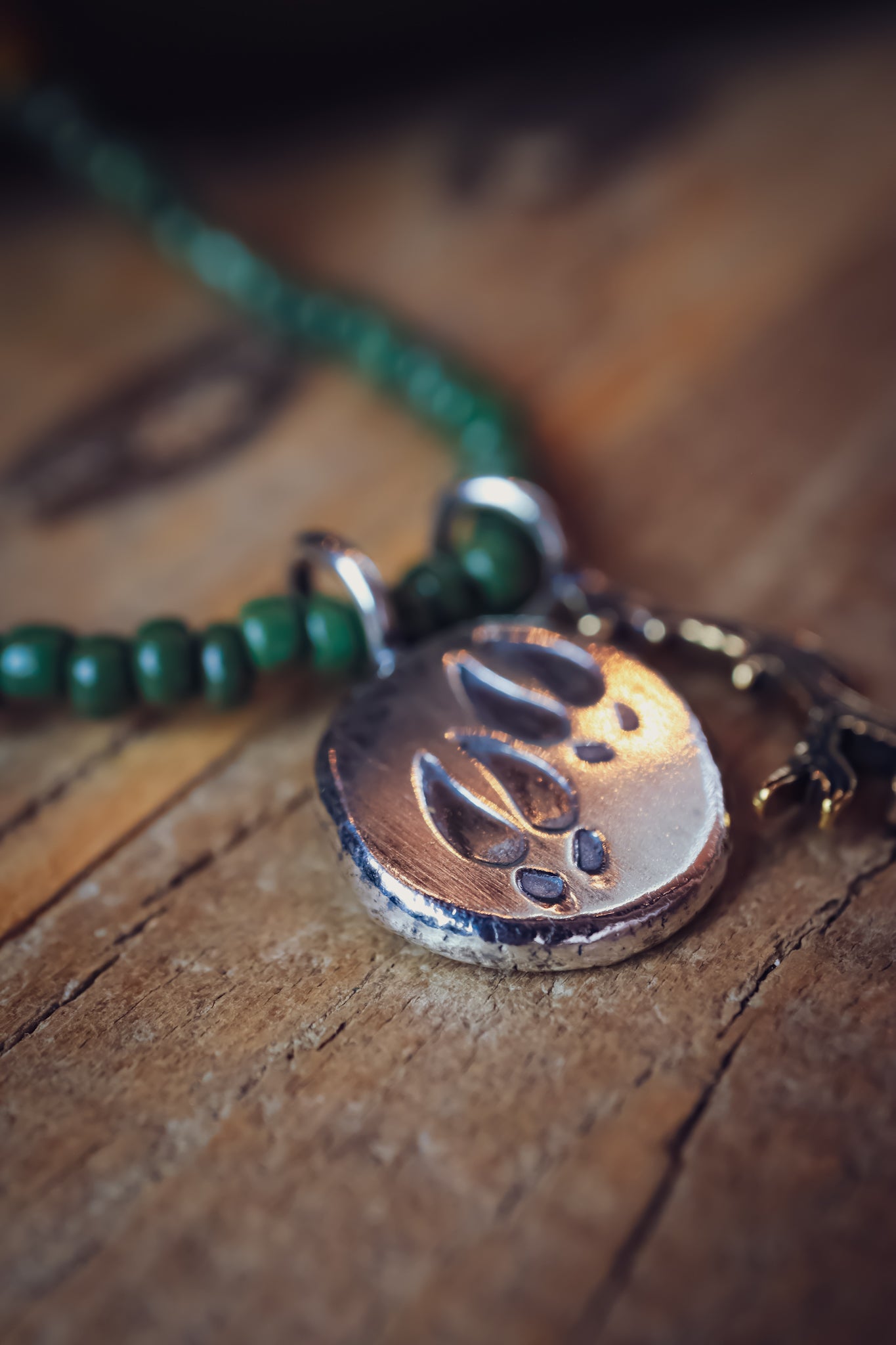 the Elk Wisdom Beaded Necklace