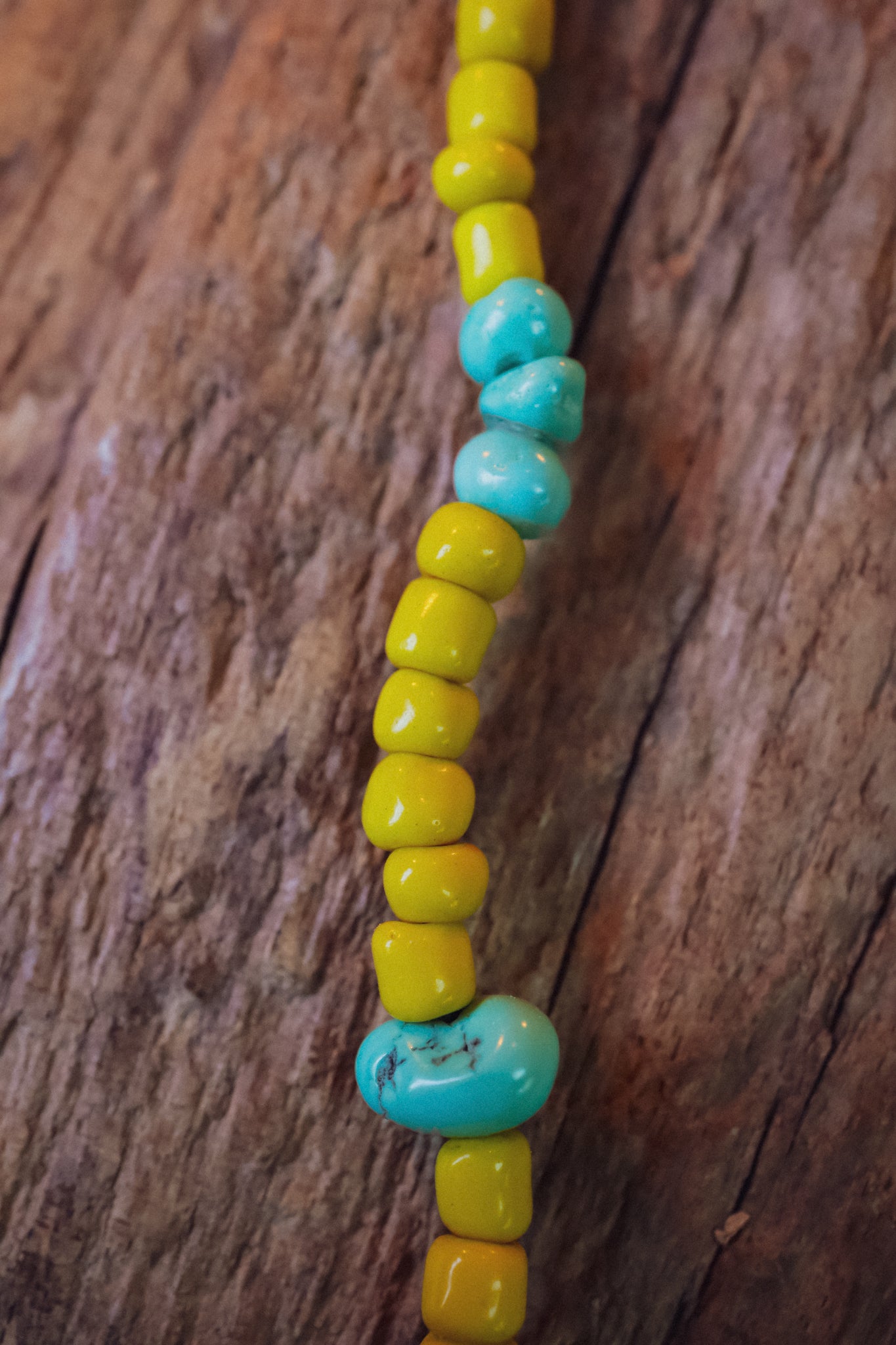 the Chartreuse Turquoise Necklace