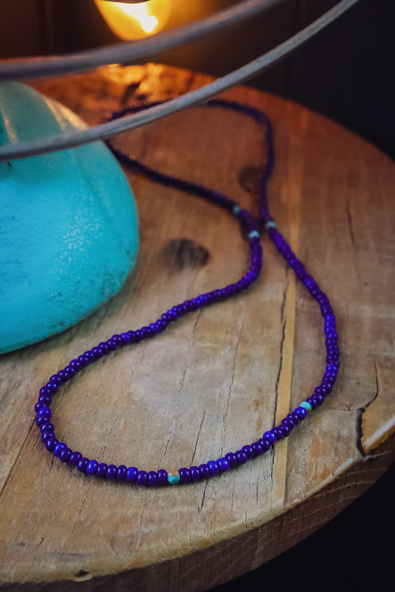 the Indigo Turquoise Necklace