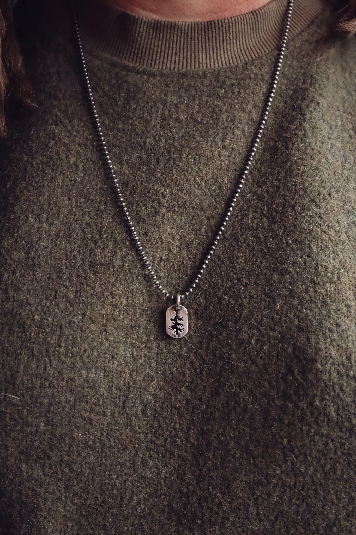 the Rebel Pine Necklace