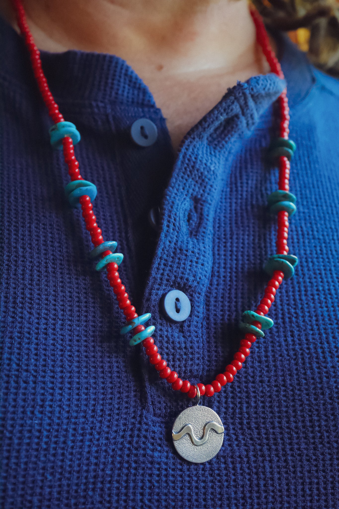 the Wild River Beaded Necklace