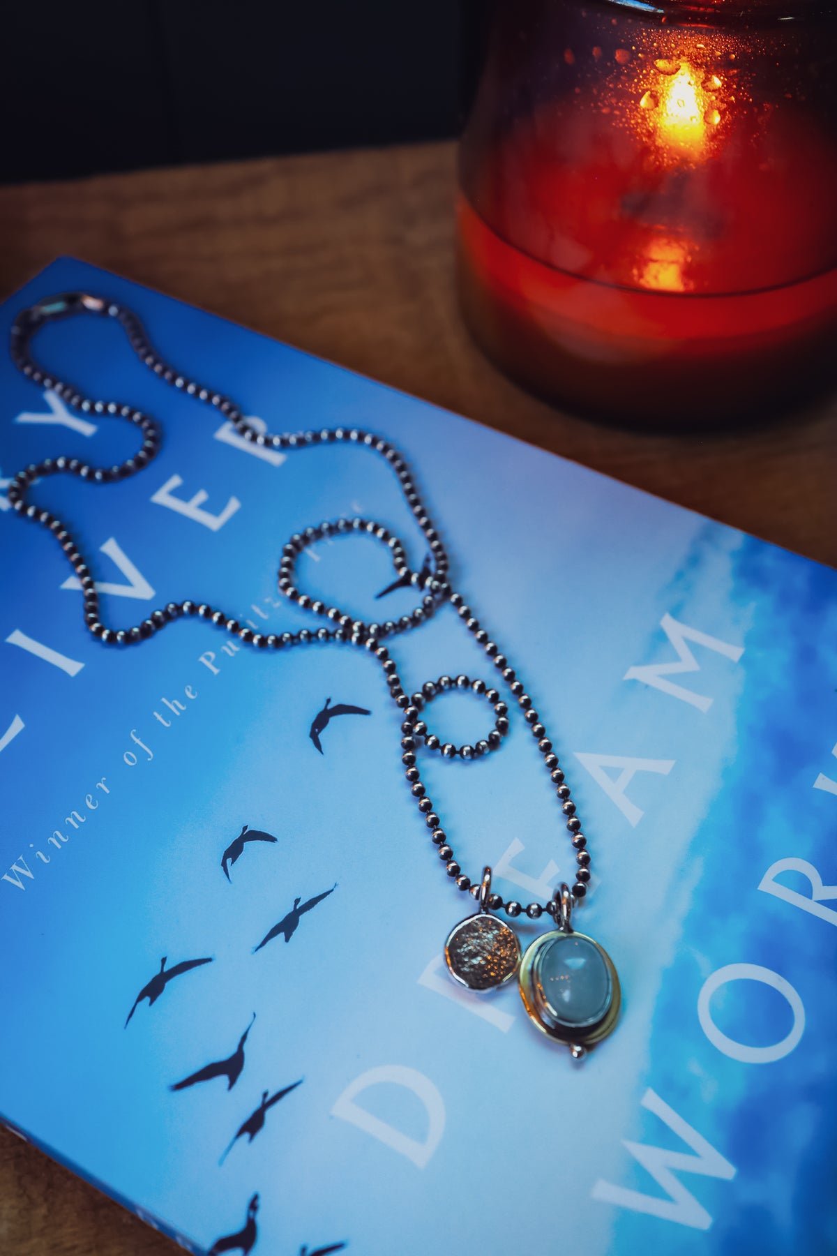 the Blue Moon Necklace
