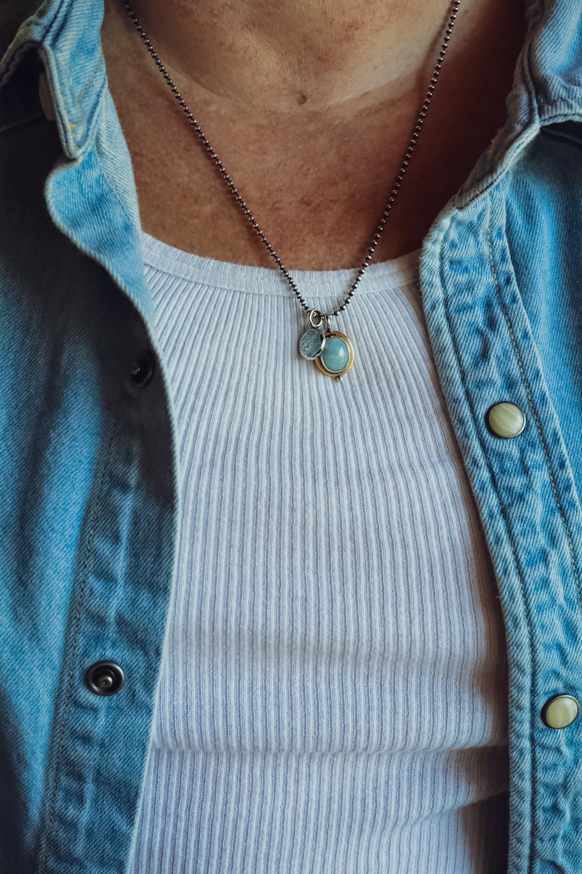 the Blue Moon Necklace