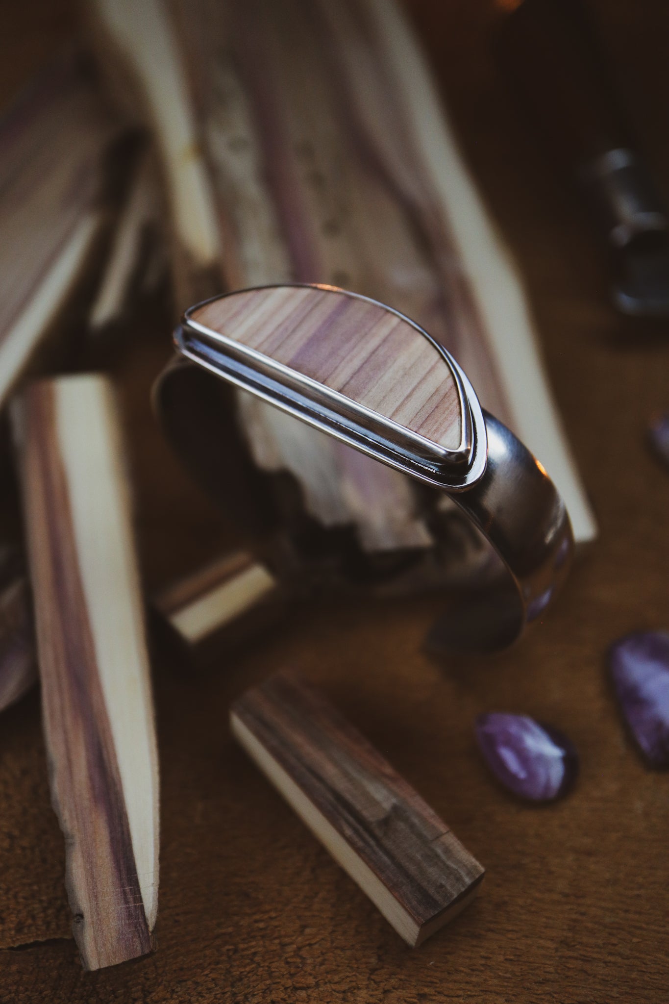the Lilac Sunset Cuff