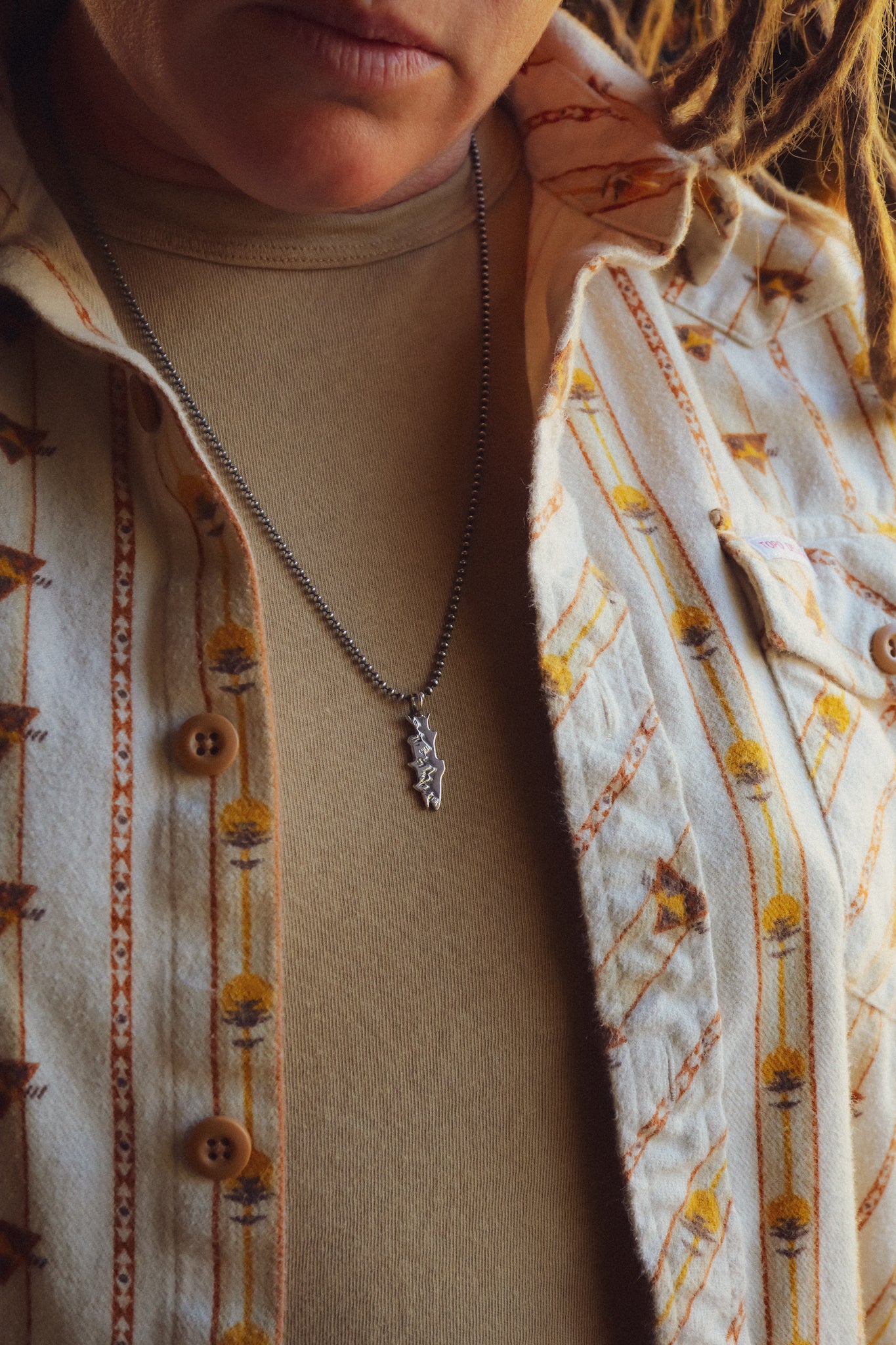 the Mountain Trout Necklace