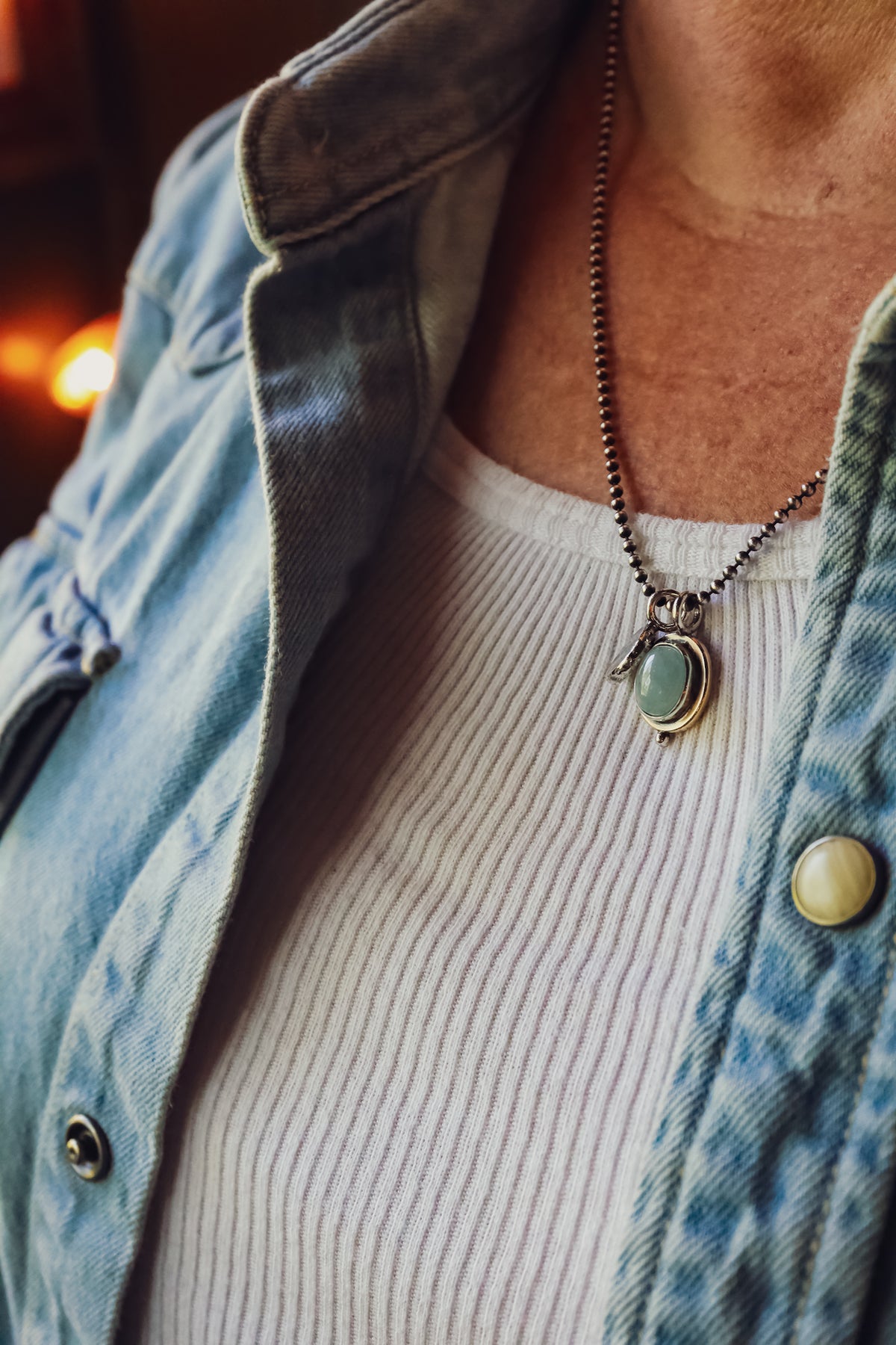 the Blue Moon Necklace