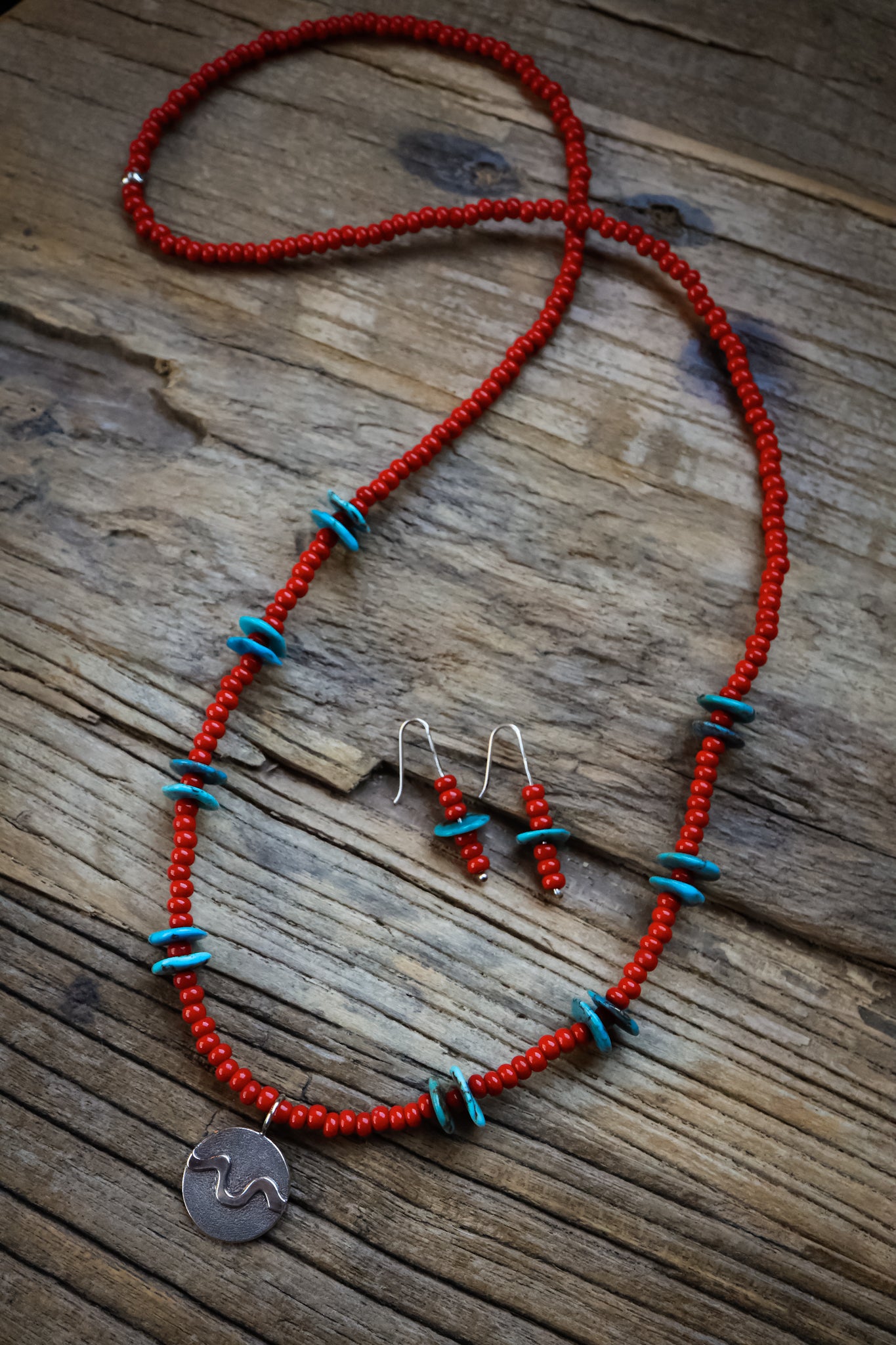 the Wild River Beaded Necklace
