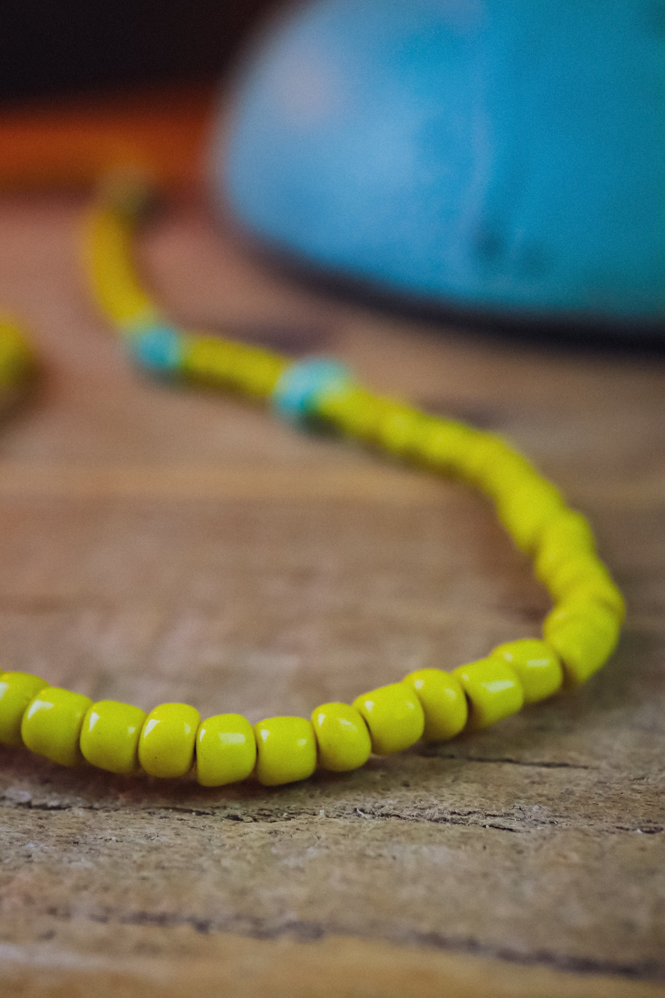 the Chartreuse Turquoise Necklace