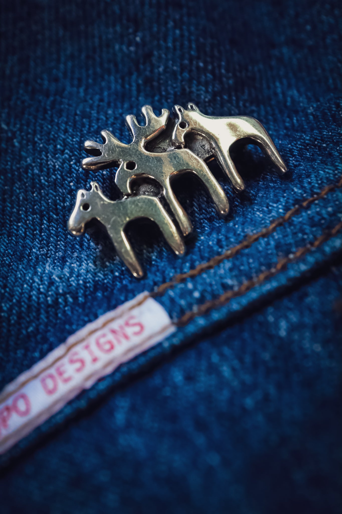 the Moose Medicine Pin