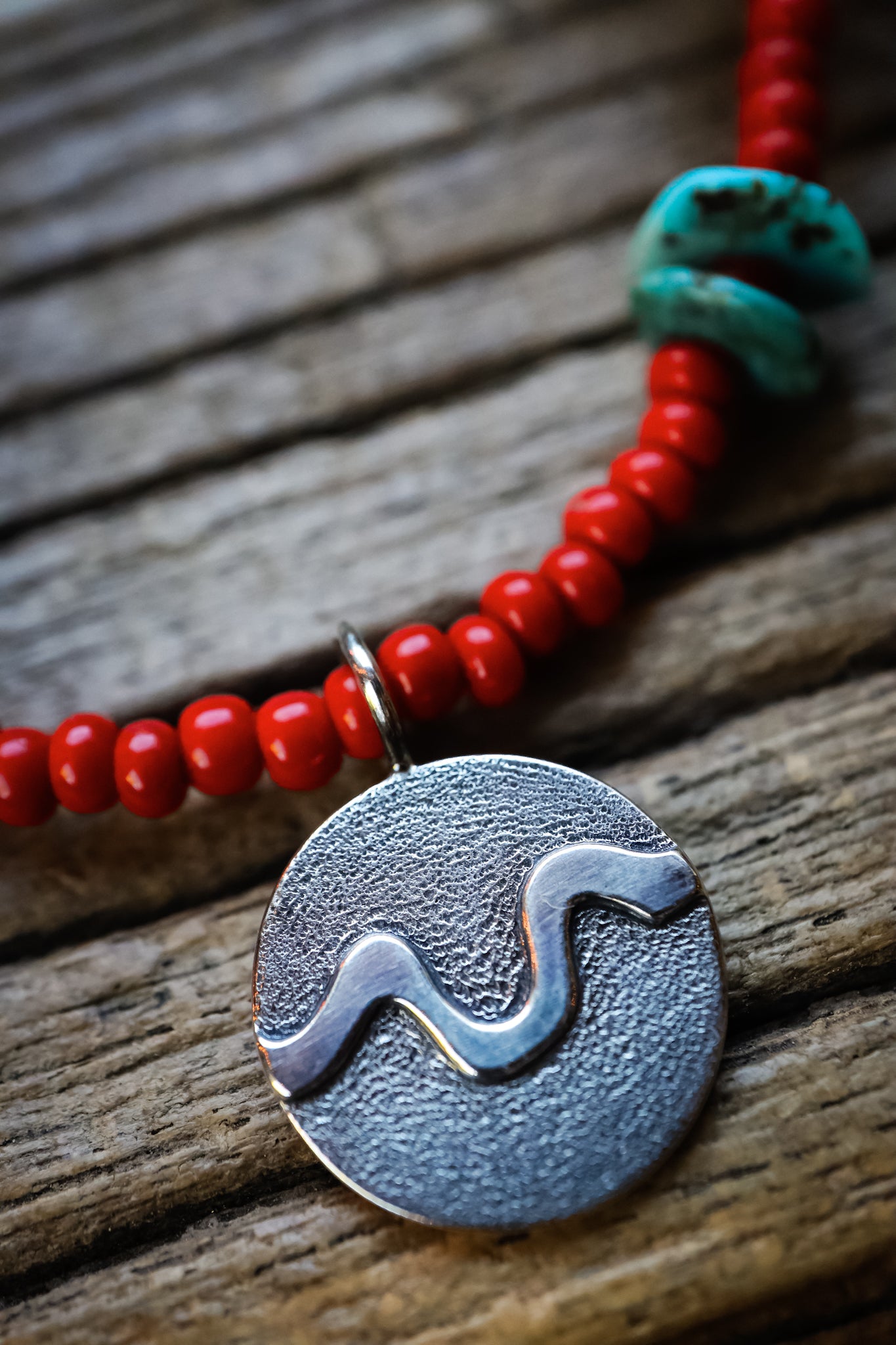 the Wild River Beaded Necklace