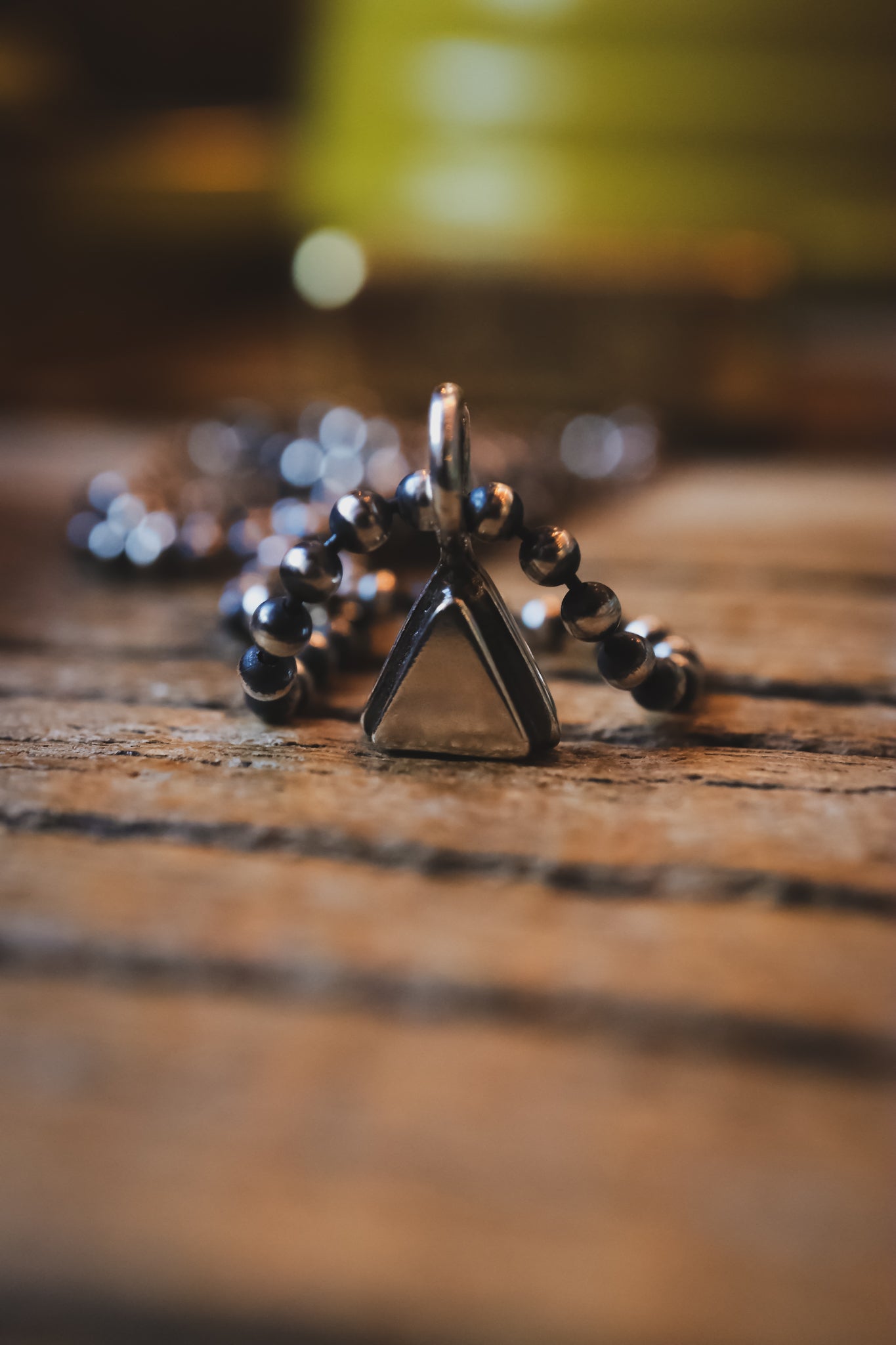 the Geo Mountain Necklace