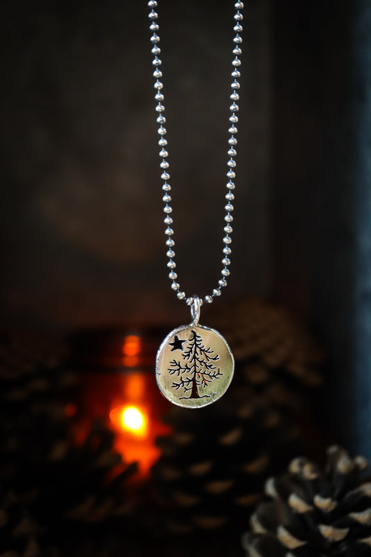 the North Star Rebel Pine Necklace