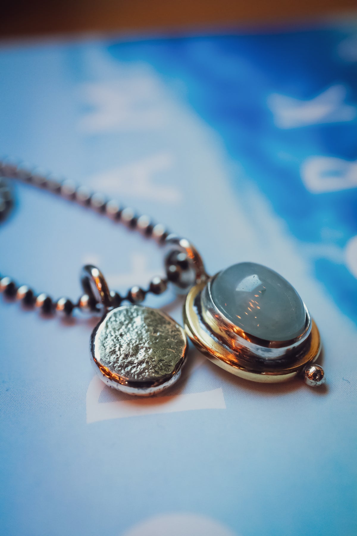 the Blue Moon Necklace