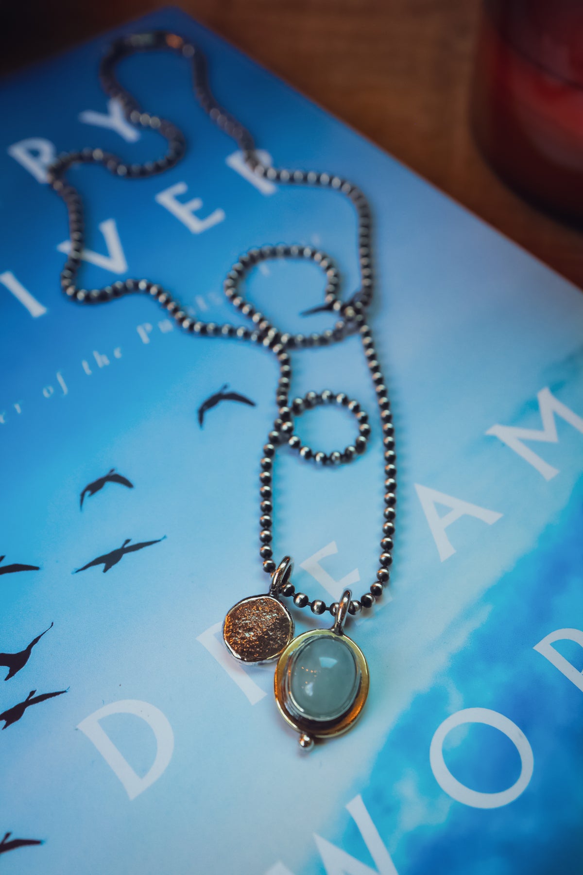 the Blue Moon Necklace