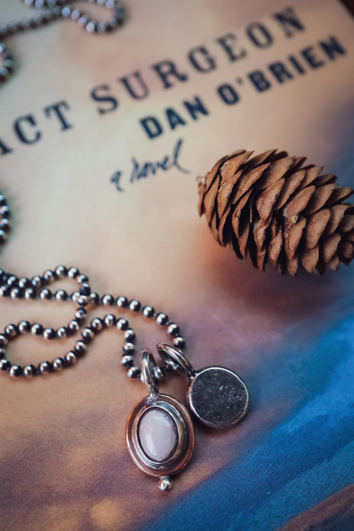 the Pink Moon Necklace