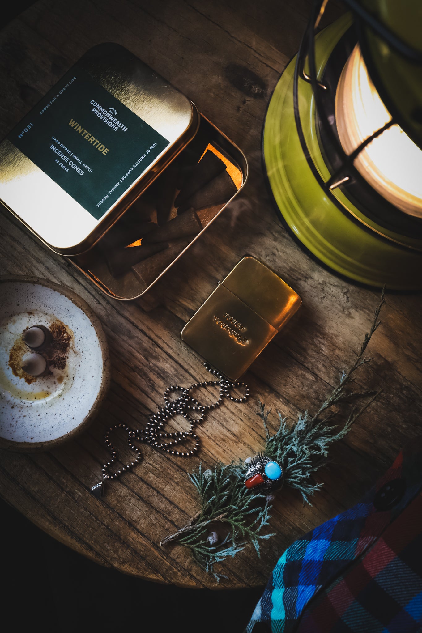 the Geo Mountain Necklace
