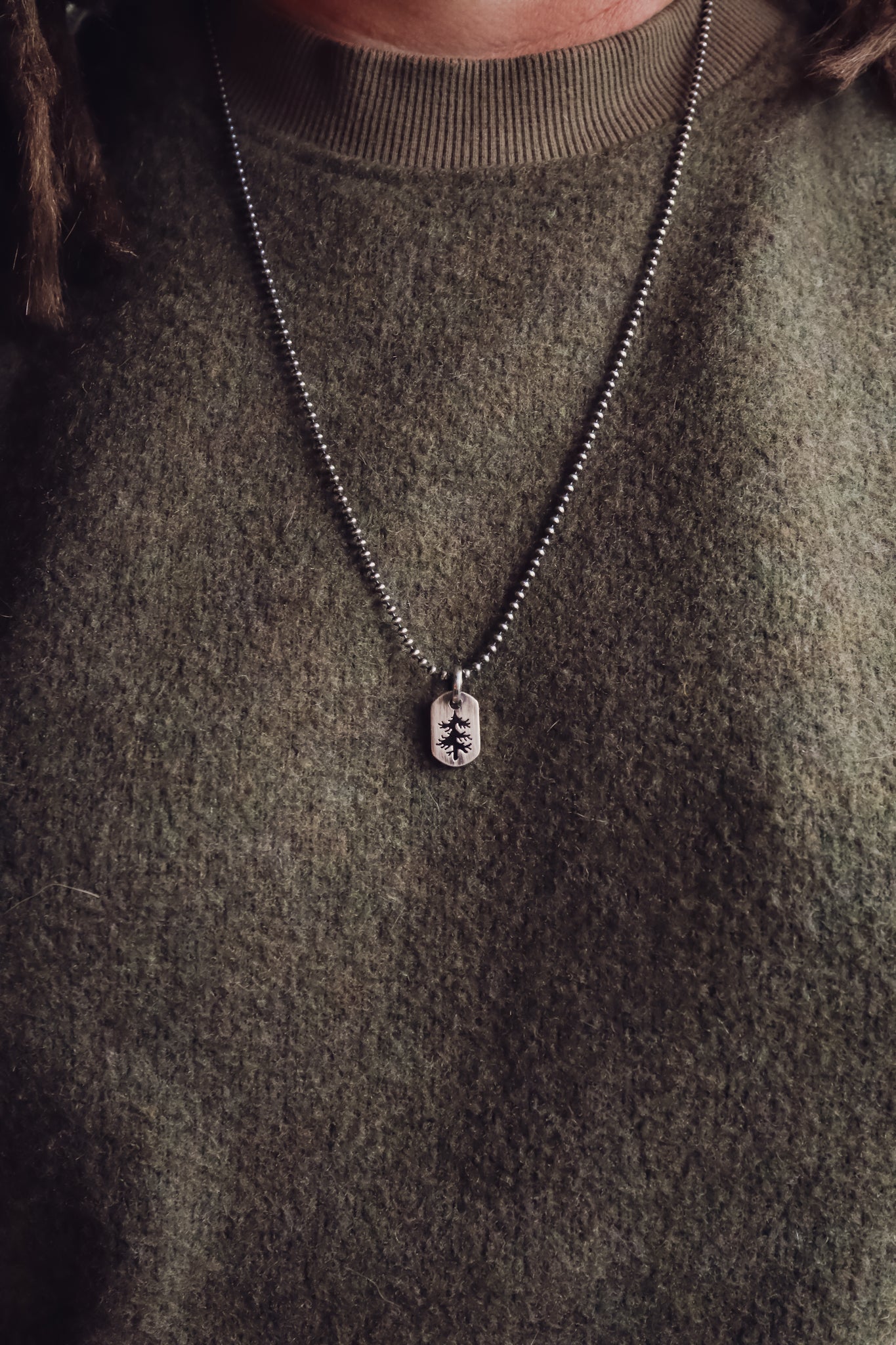 the Rebel Pine Necklace