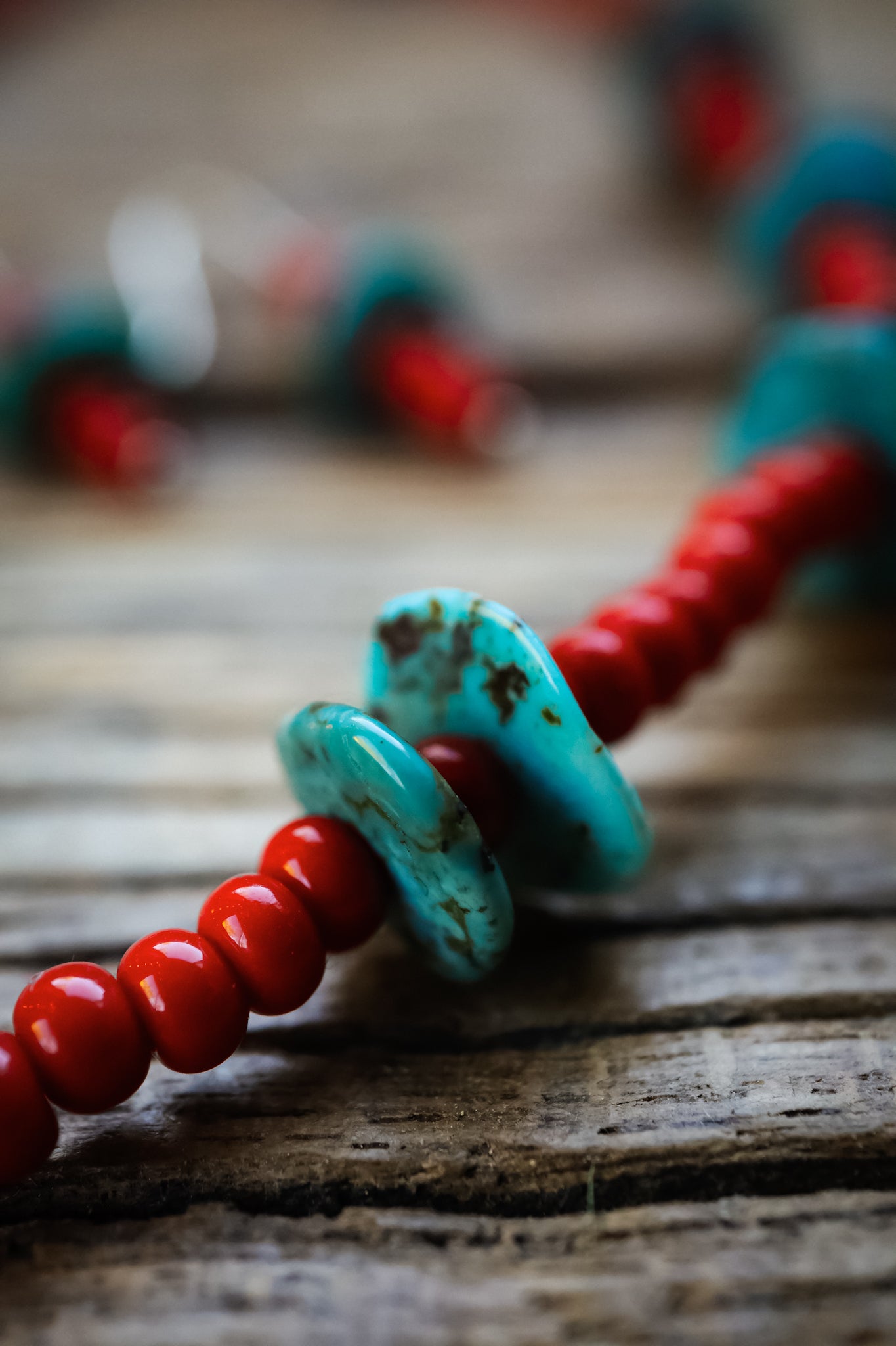 the Wild River Beaded Necklace