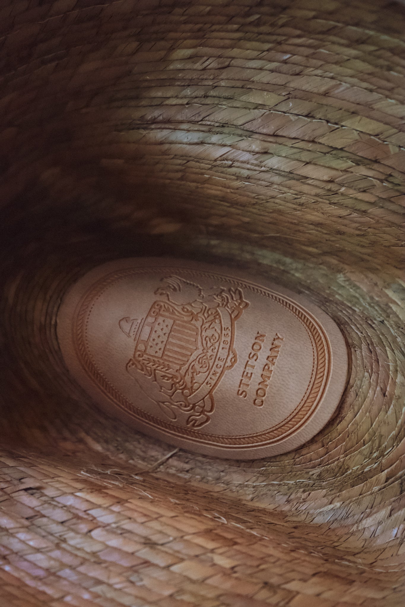 the Grateful Hat [ re-worked Stetson Mexican Palm Straw Hat]