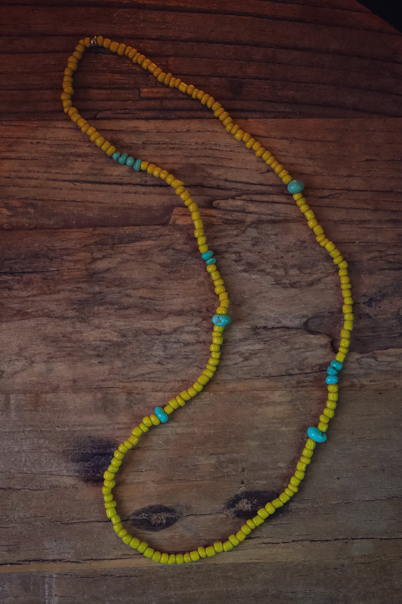 the Chartreuse Turquoise Necklace