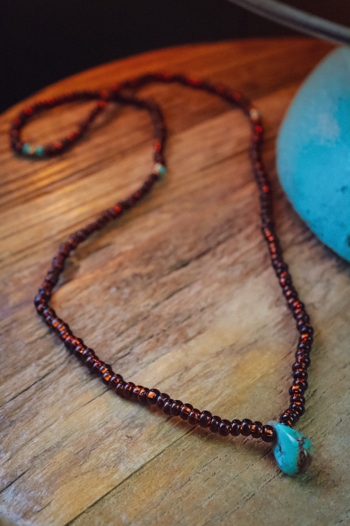 the Alpine Lake Necklace