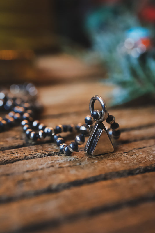 the Geo Mountain Necklace