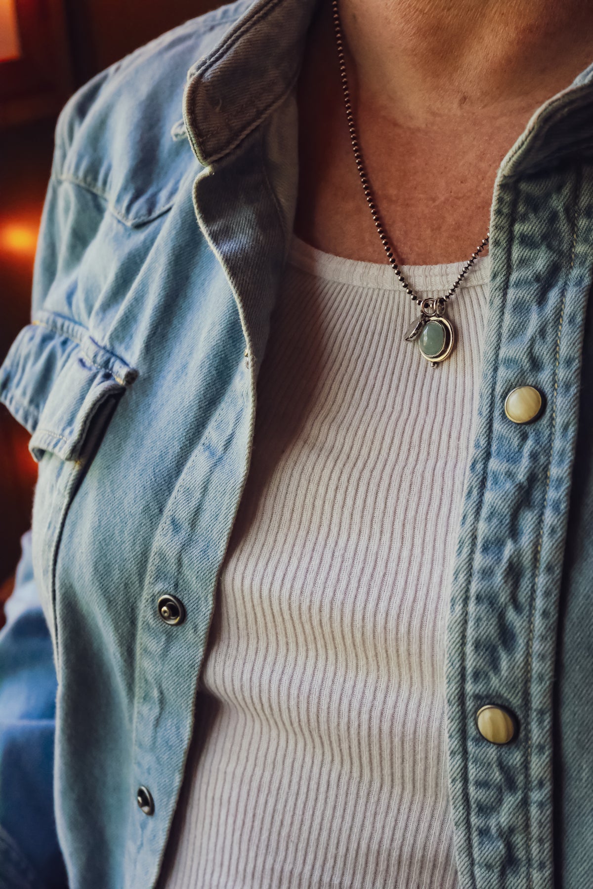the Blue Moon Necklace