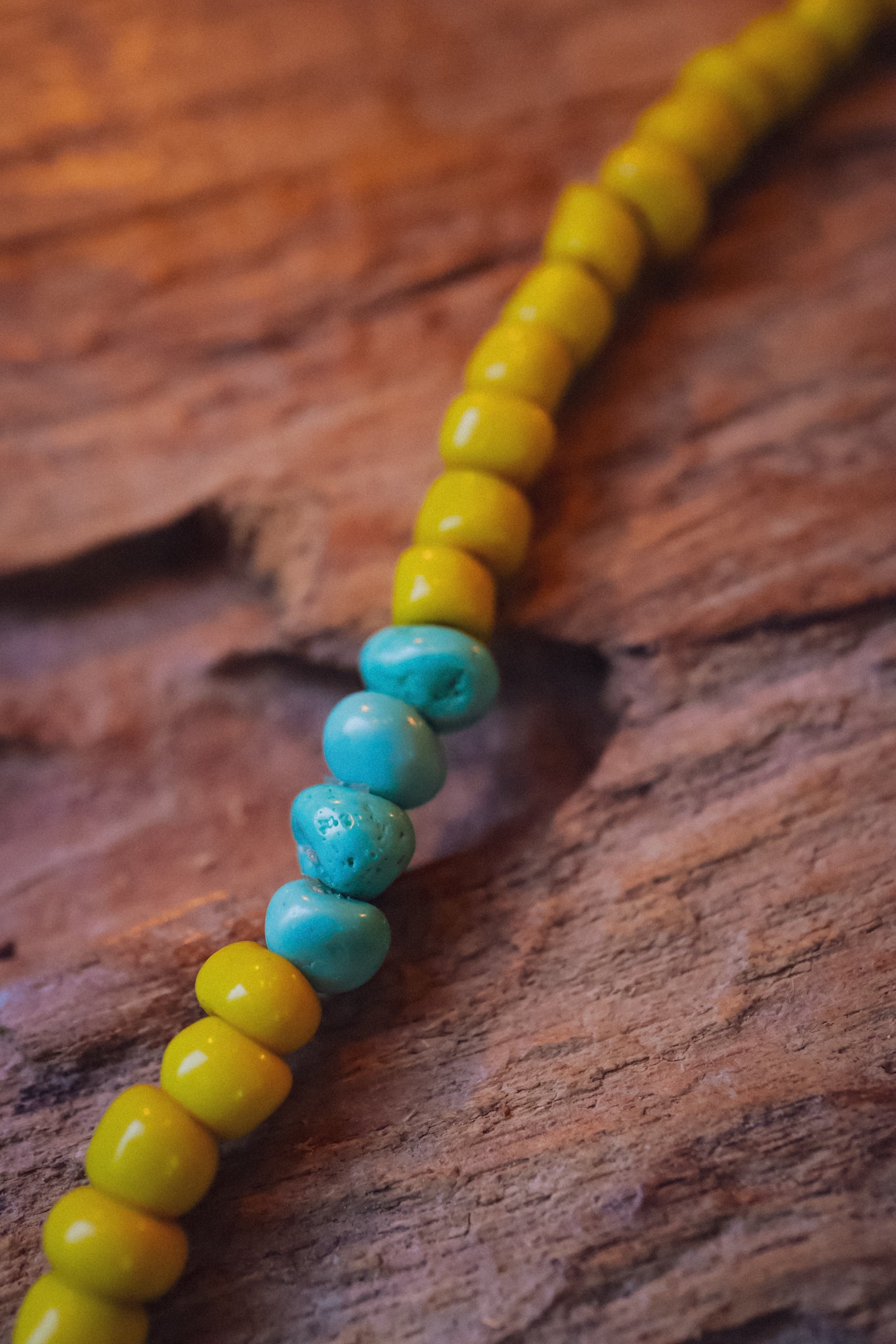 the Chartreuse Turquoise Necklace
