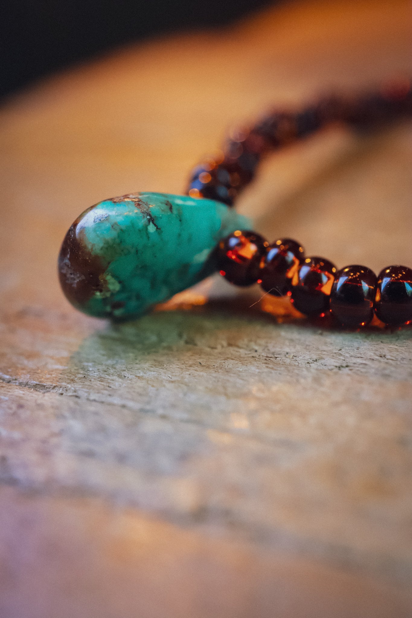 the Alpine Lake Necklace