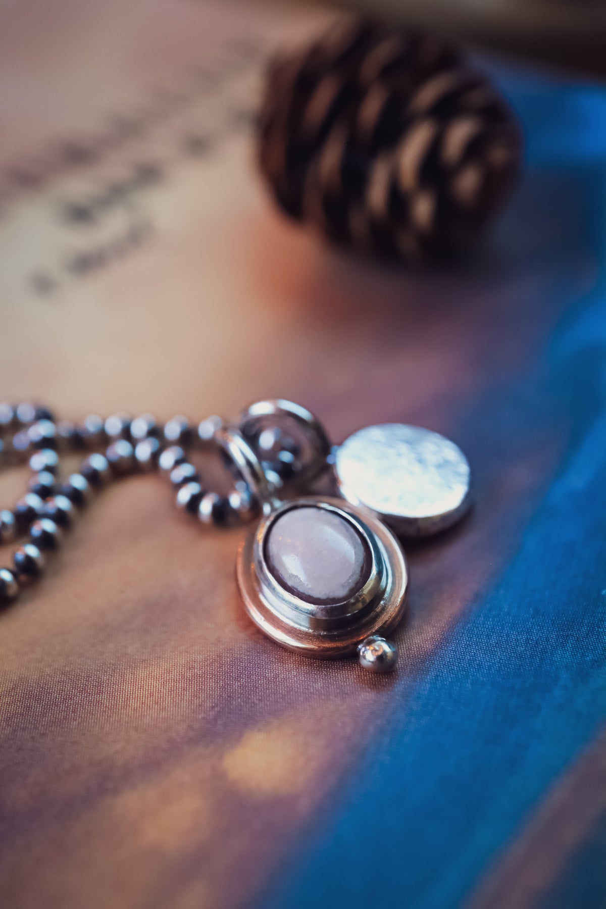 the Pink Moon Necklace