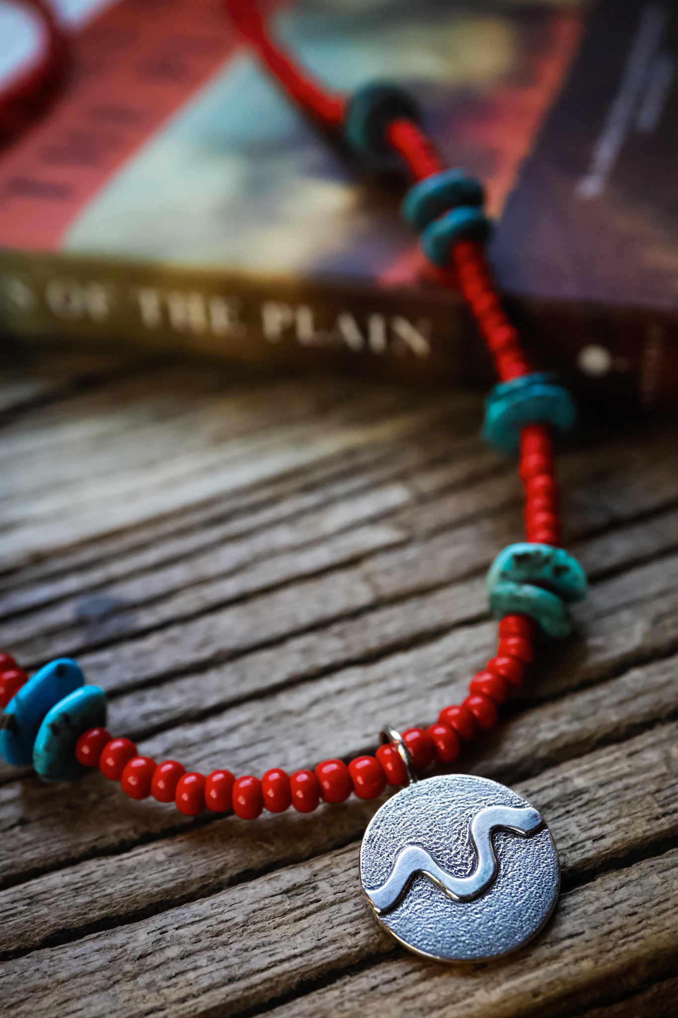 the Wild River Beaded Necklace
