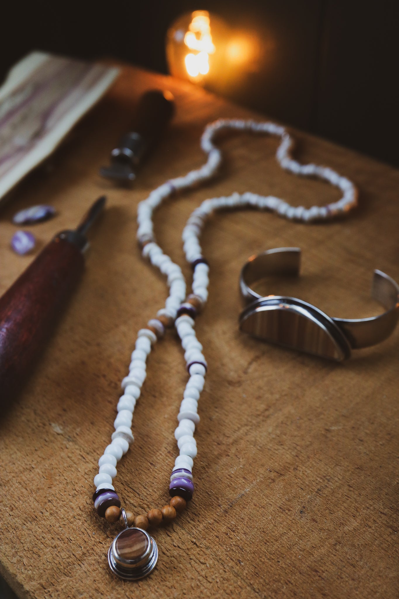the Lilac Sunset Cuff