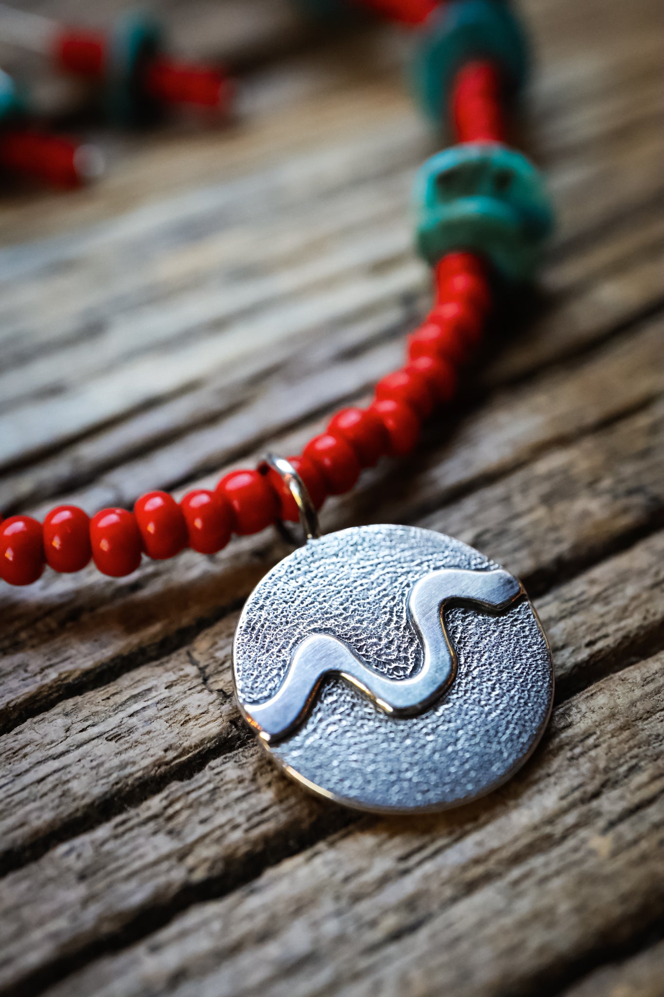 the Wild River Beaded Necklace