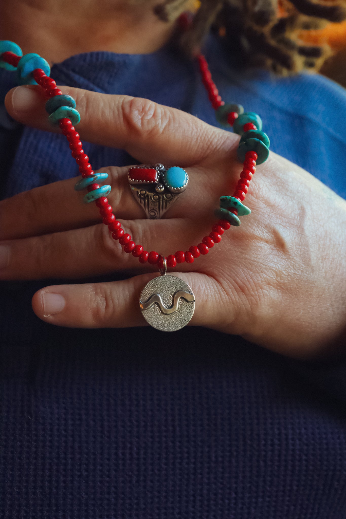 the Wild River Beaded Necklace