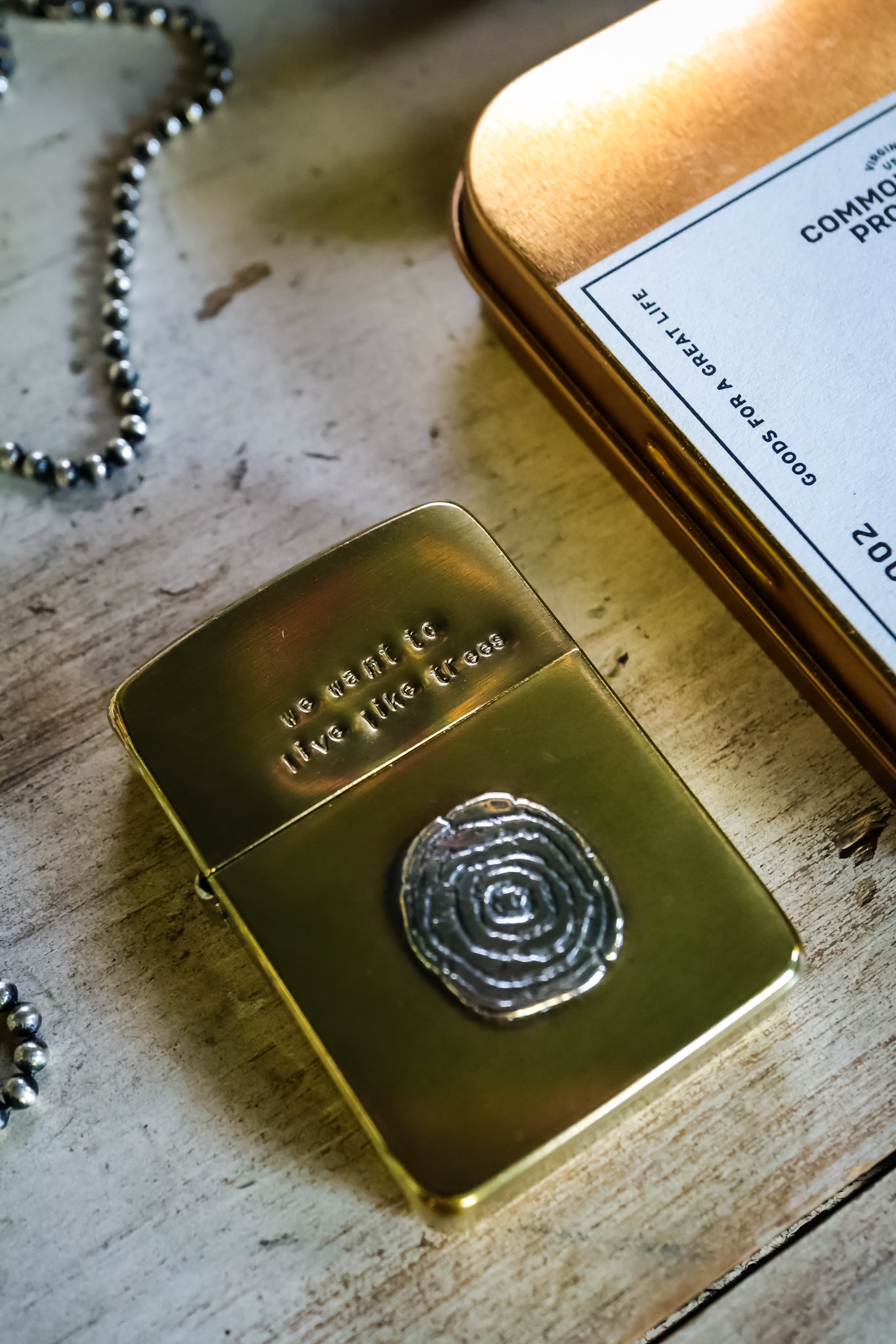 the Growth Rings Zippo