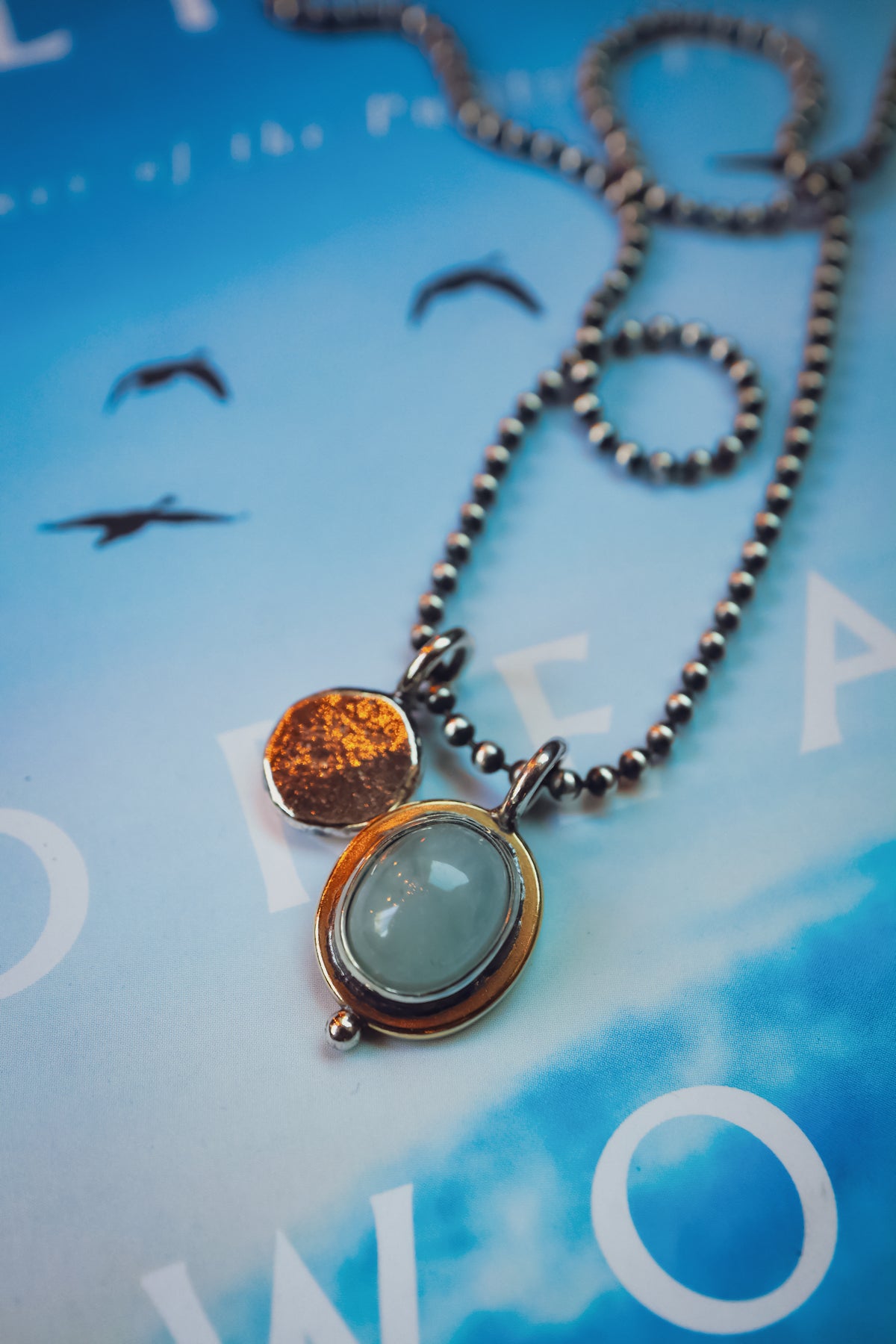 the Blue Moon Necklace