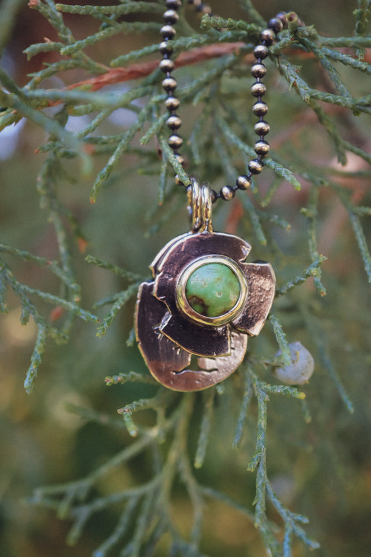 the Juniper Rustic Rebel Pine Necklace