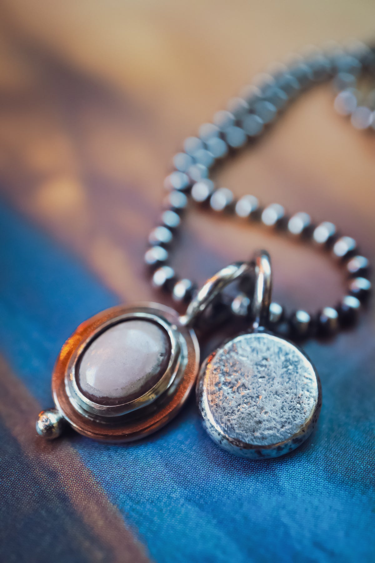the Pink Moon Necklace