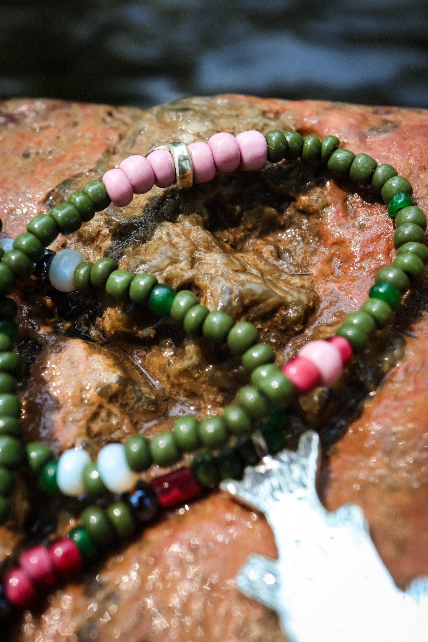 the Trout Bum Necklace (Rainbow Trout)